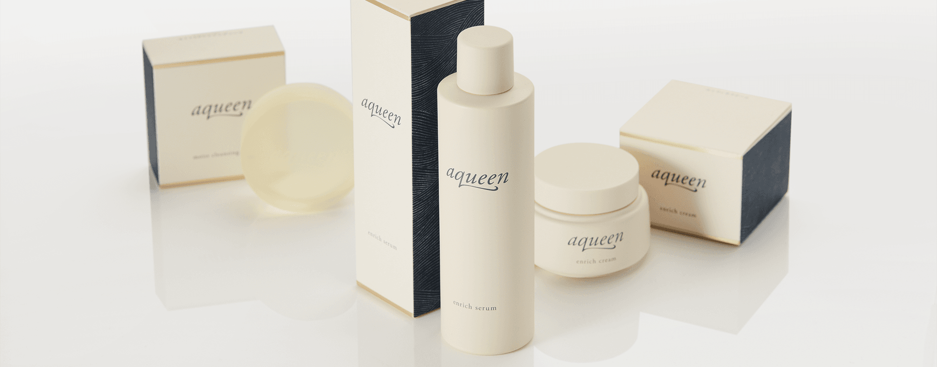 巡る、満ちる、効かせる。潤いエイジングケア「aqueen®(アクイン)」誕生