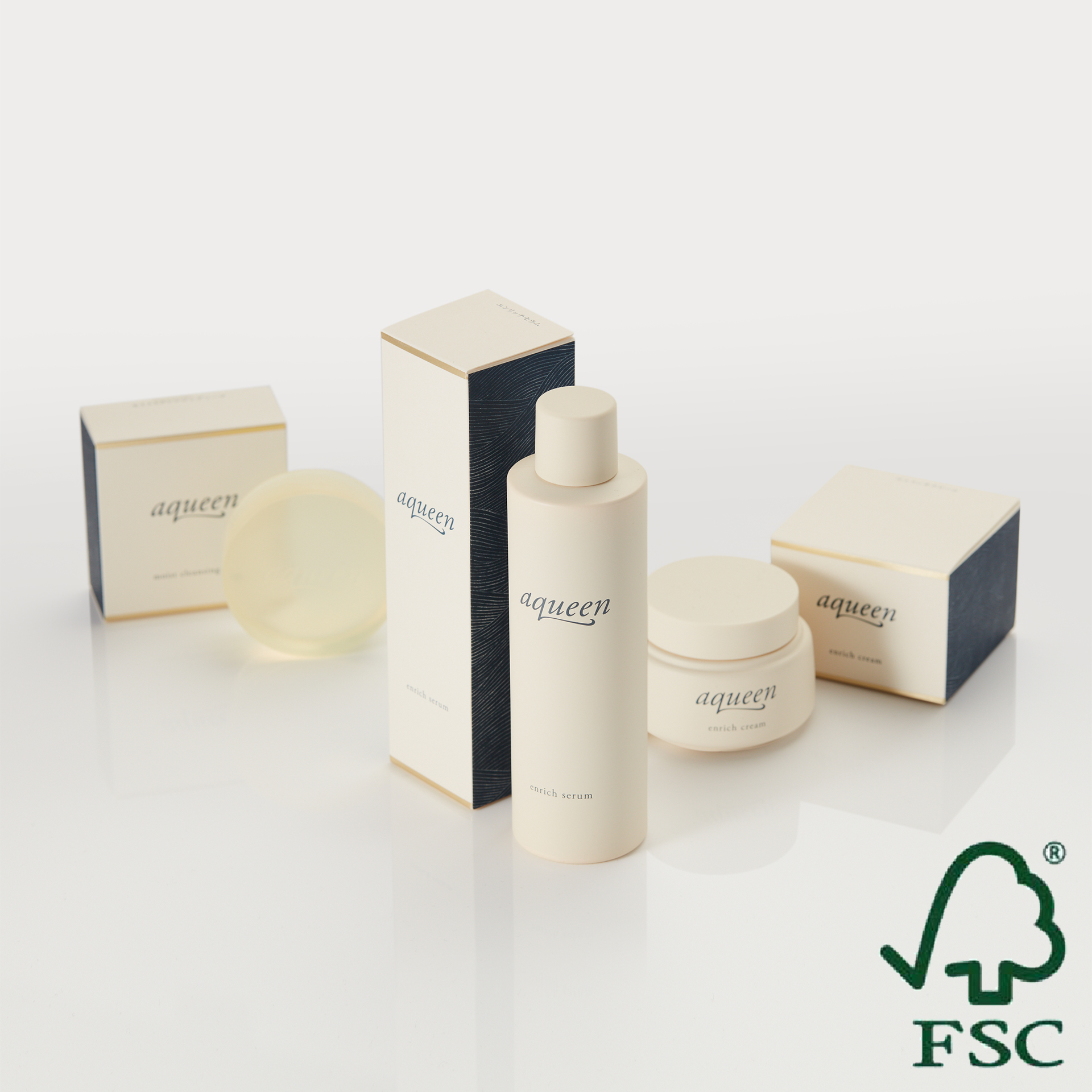 外装箱にFSC認証紙を採用