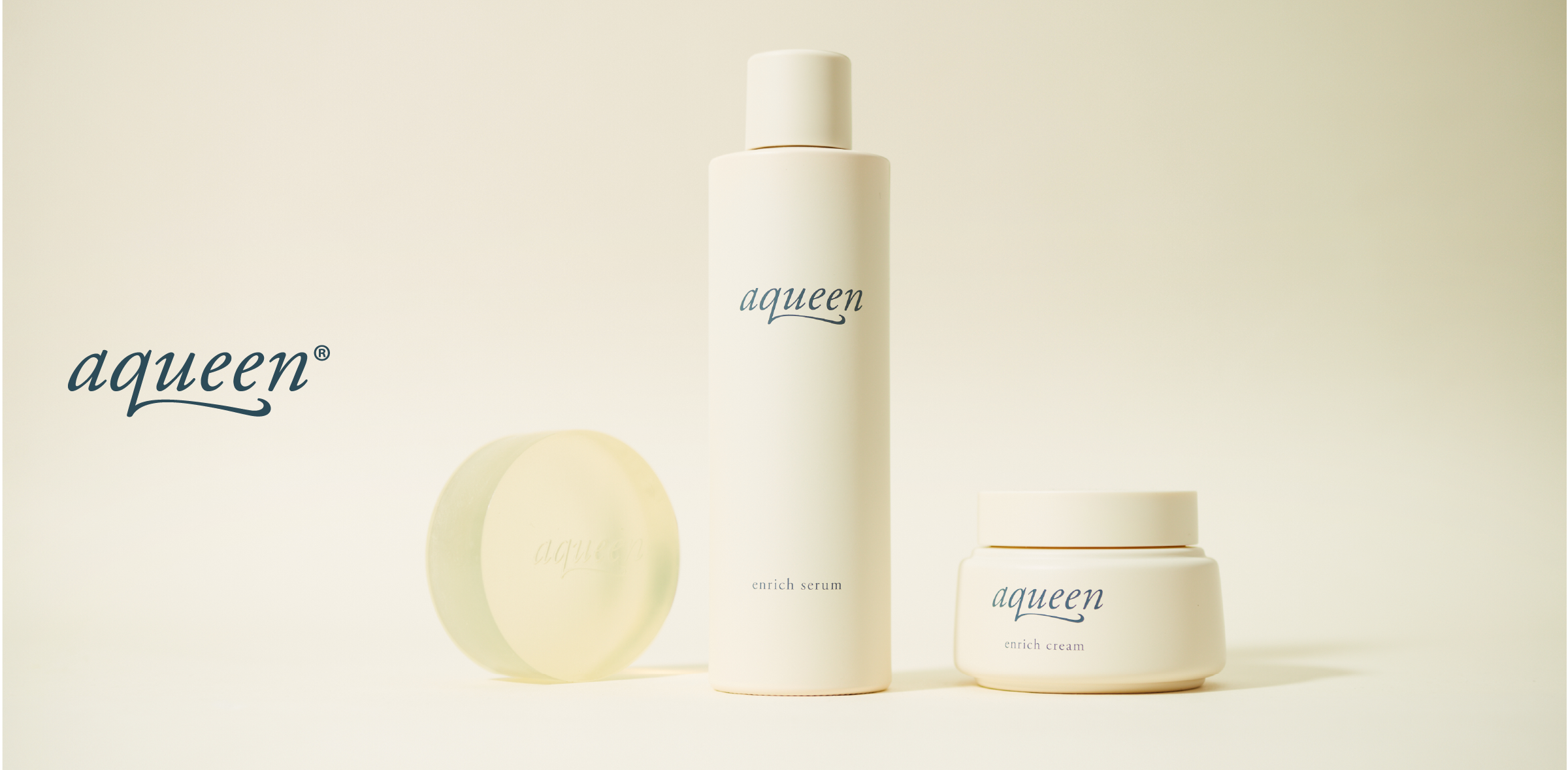 巡る、満ちる、効かせる。潤いエイジングケア「aqueen®(アクイン)」誕生